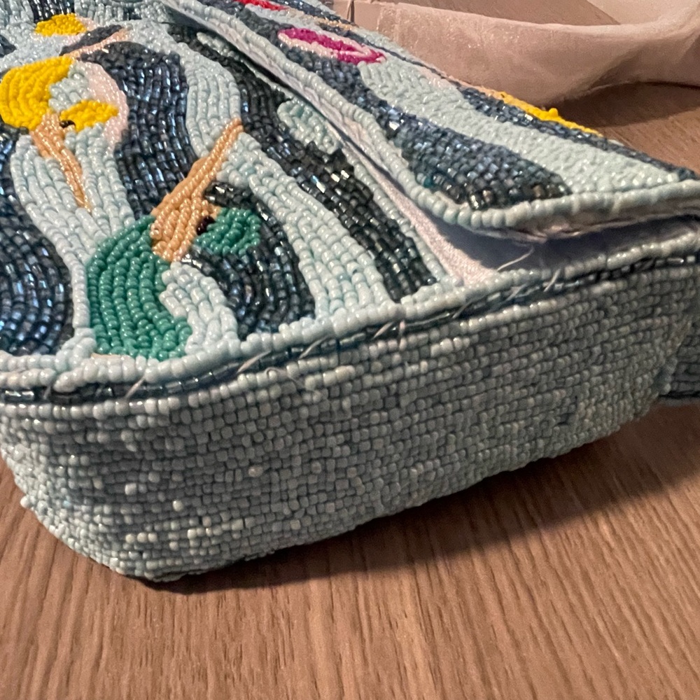 Sol and Mer Swimmers Beaded Bag and Coin Pouch Set - Picture 8 of 13